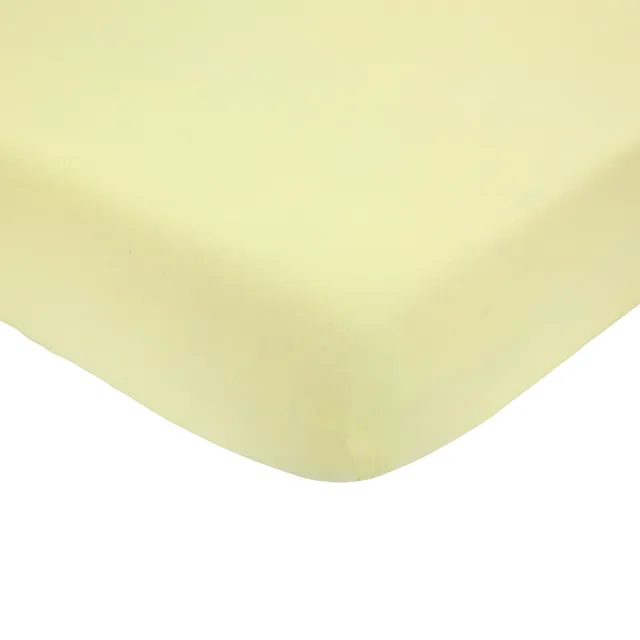 trois-kilos-sept-drap-housse-b-b-60x120-cm-100-coton-jersey-oeko-tex-jaune-paste image 1