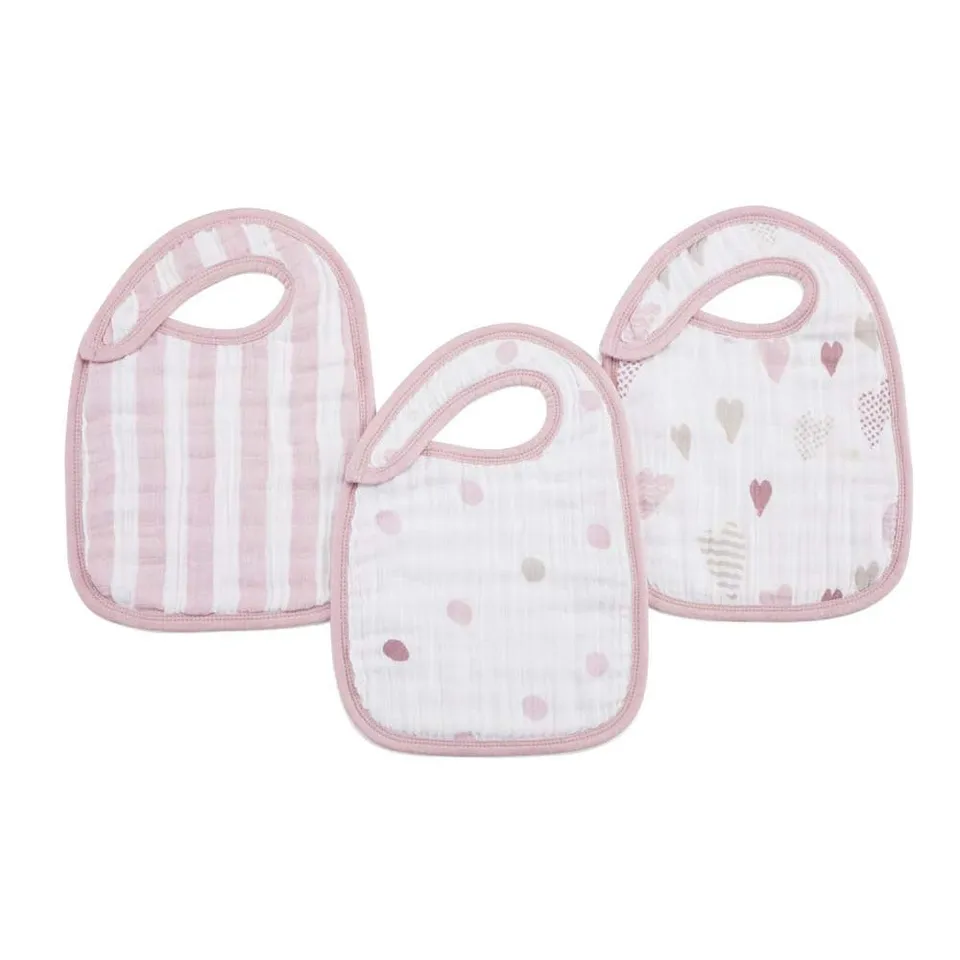 aden-anais-boutique-bavoirs-pression-en-mousseline-de-coton-100-lot-de-3-3-couch image 1