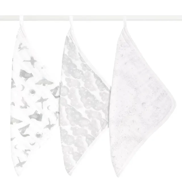 aden-anais-organic-gants-de-toilette-mousseline-coton-bio-oversized-3-pack-grand image 1