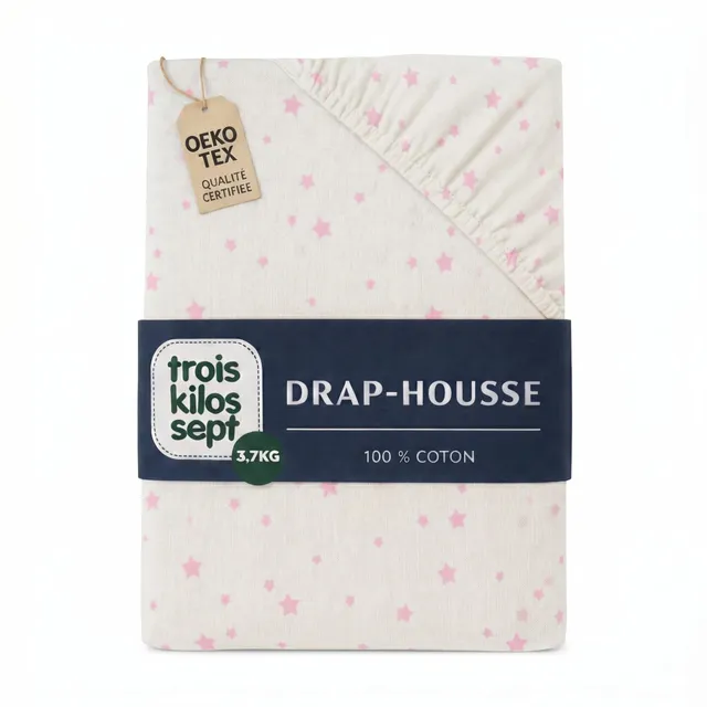 trois-kilos-sept-drap-housse-b-b-toiles-roses-70x140-cm-jersey-100-coton-oeko-te image 1