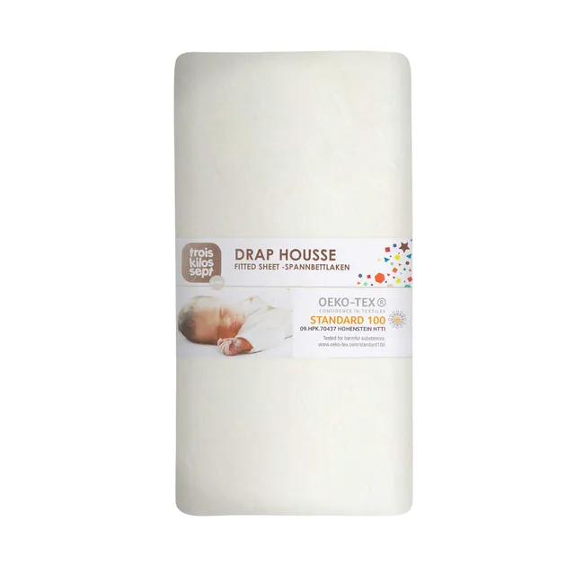 trois-kilos-sept-drap-housse-b-b-ecru-60x120-cm-jersey-100-coton-extensible-oeko image 1