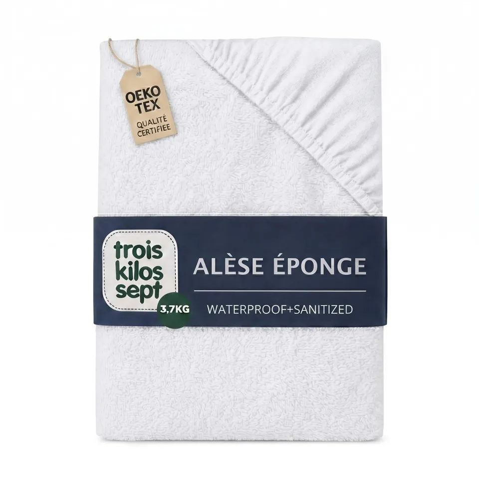 trois-kilos-sept-prot-ge-matelas-b-b-al-se-imperm-able-en-ponge-respirant-oeko-t image 1