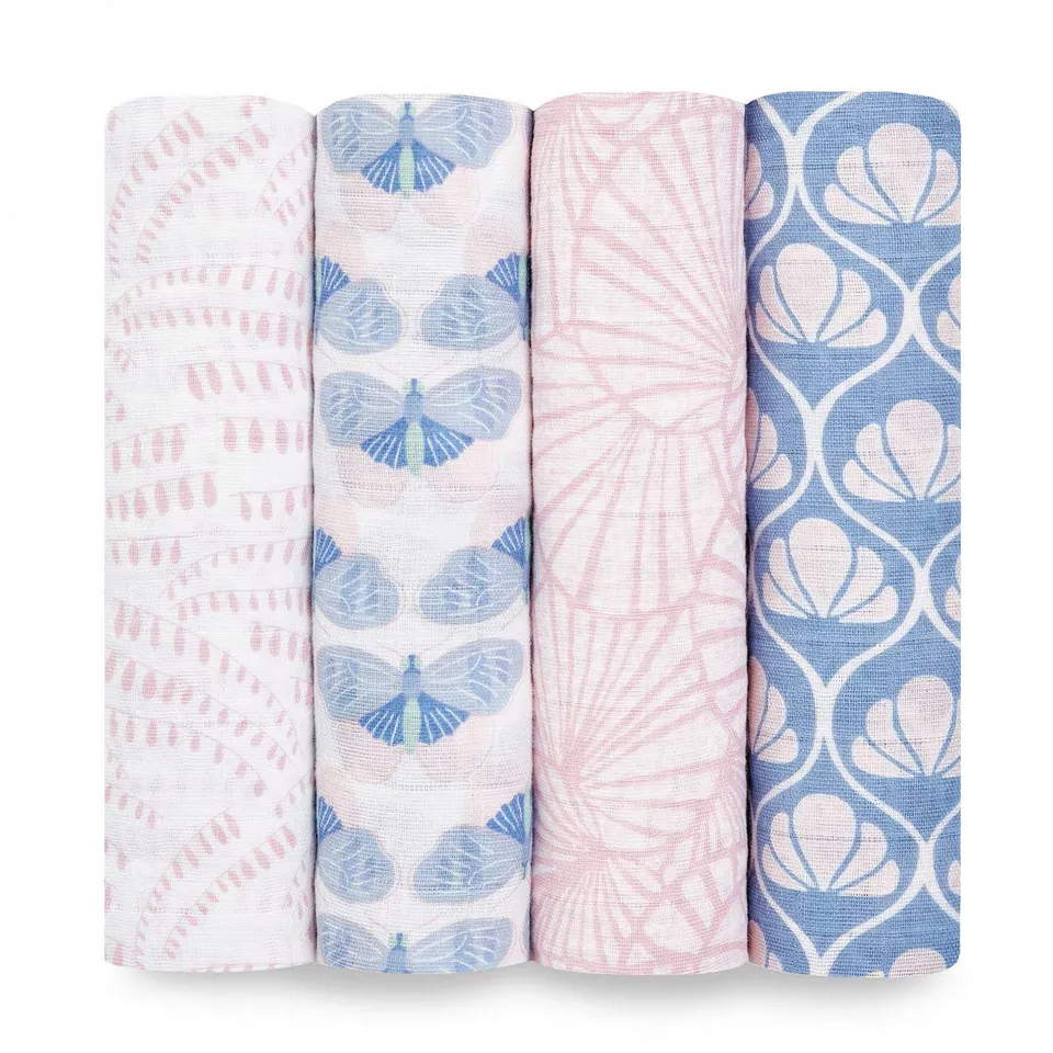 aden-anais-pack-de-4-maxi-langes-grand-format-mousseline-100-coton-deco-120x120- image 1