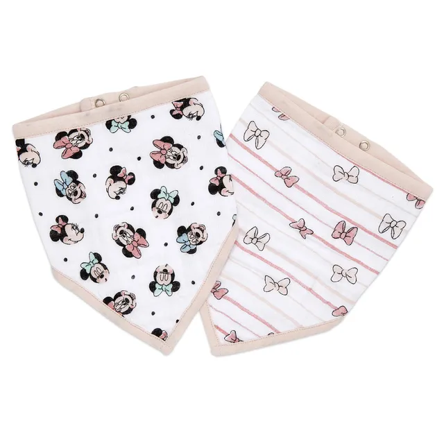 aden-anais-essentials-bavoirs-bandana-en-mousseline-100-coton-lot-de-2-imprim-mi image 1