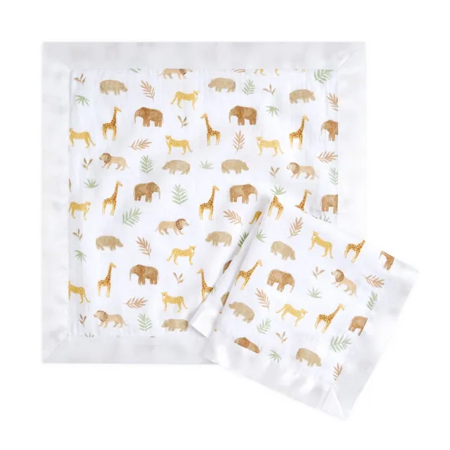 aden-anais-essentials-doudous-s-curit-mousseline-de-coton-100-bordure-satin-2-pa image 1