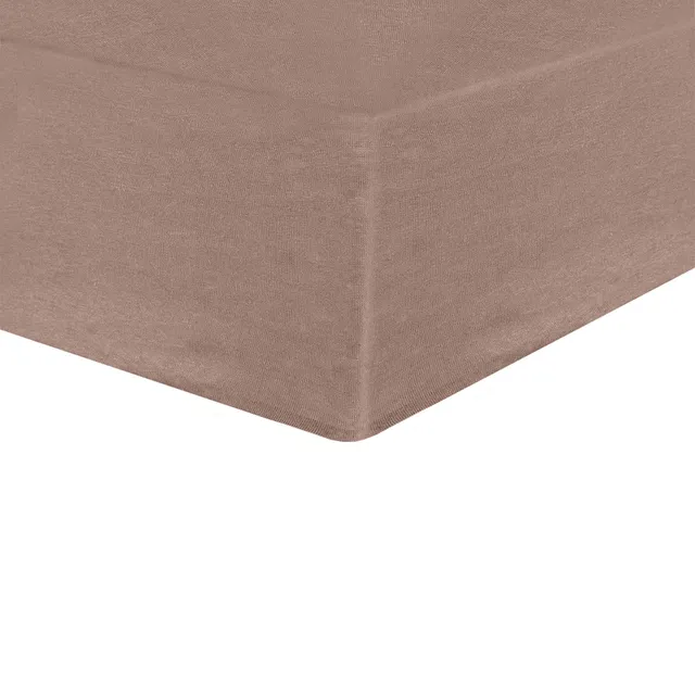trois-kilos-sept-drap-housse-b-b-taupe-70x140-cm-jersey-coton-extensible-pour-li image 1