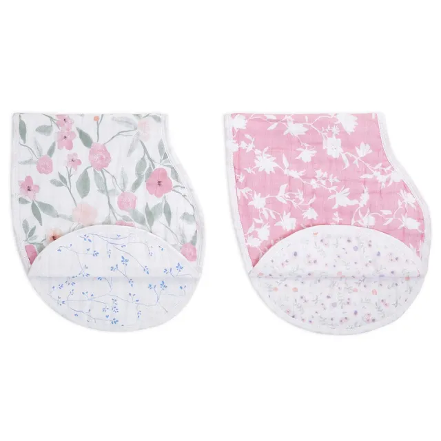 aden-anais-bavoirs-d-paule-burpy-bib-lot-de-2-mousseline-100-coton-57x28-cm-impr image 1