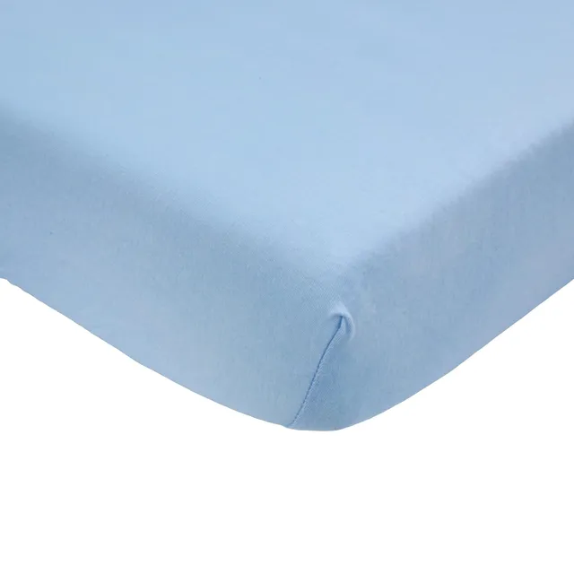 trois-kilos-sept-drap-housse-b-b-bleu-ciel-100-coton-130g-oeko-tex-jersey-extens image 1
