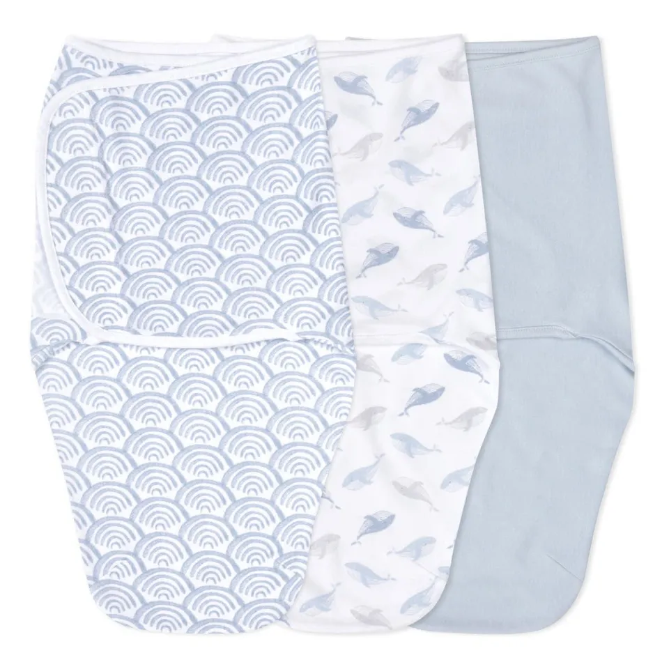 aden-anais-essentials-easy-swaddle-wrap-3-pack-emmaillotage-b-b-ajustable-3-pack image 1