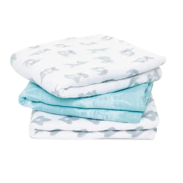 aden-anais-lot-de-3-musy-langes-70x70-cm-mousseline-100-coton-imprim-now-zen image 1