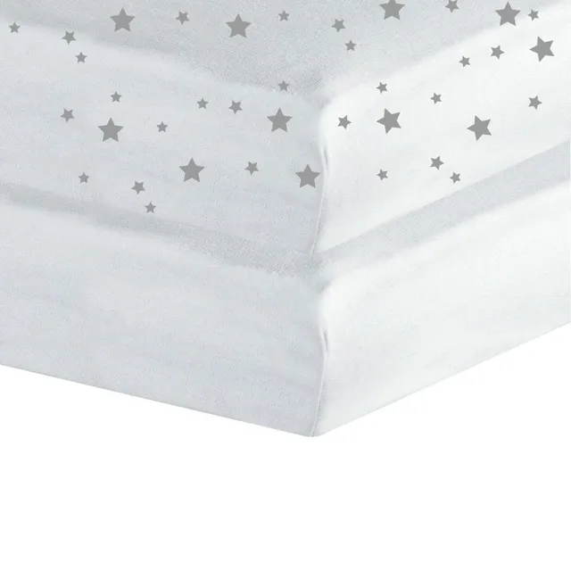 trois-kilos-sept-drap-housse-b-b-lot-toiles-blanc-100-coton-130g-oeko-tex-2-drap image 1