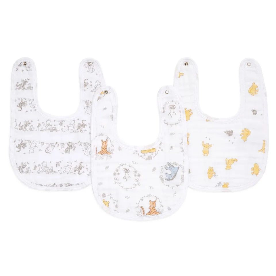 aden-anais-disney-essentials-lot-de-3-bavoirs-pressions-en-coton-muslin-3-pressi image 1