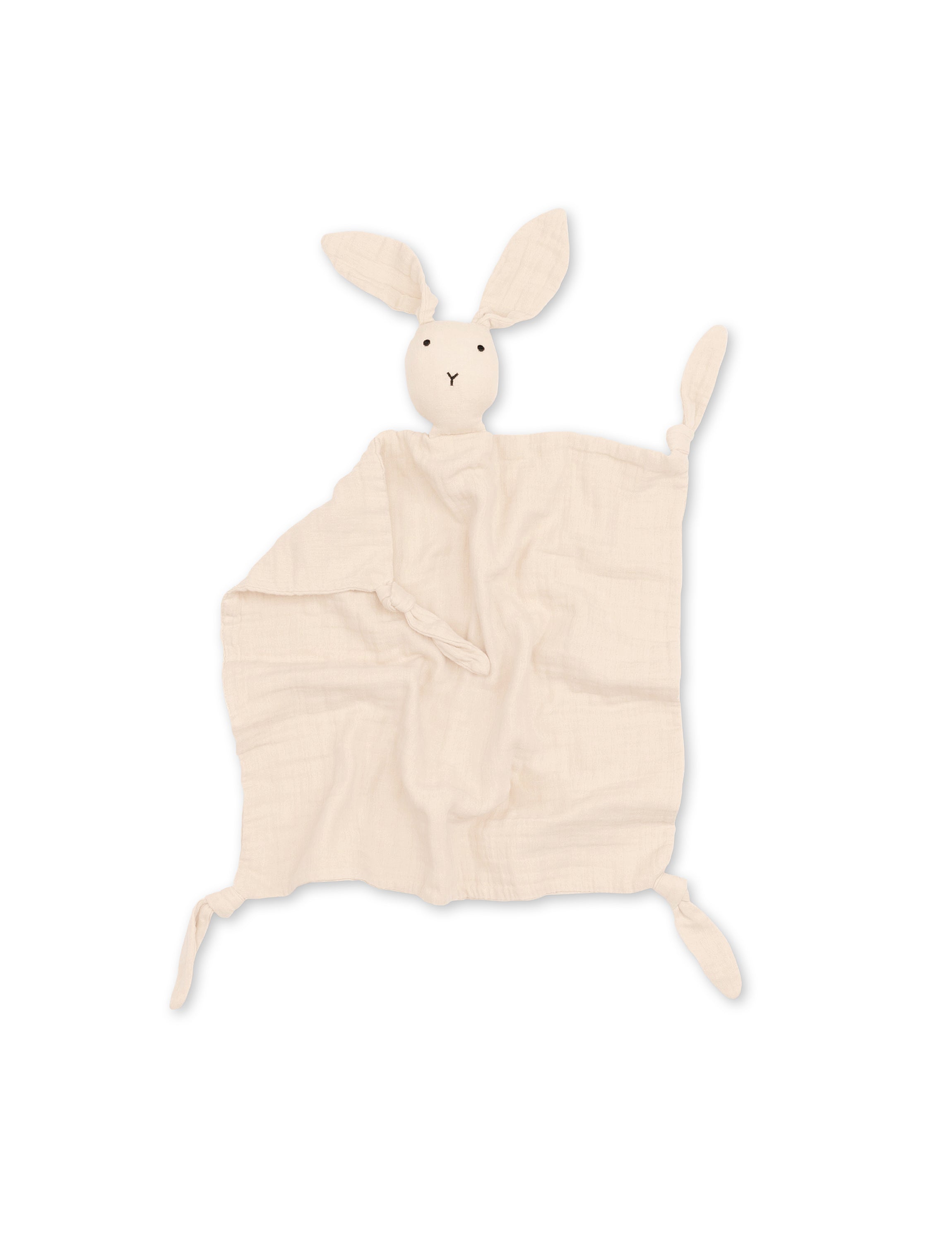 bemini-bunny-ecru-doudou-lapin-b-b-cru-ultra-doux-avec-attache-t-tine image 2