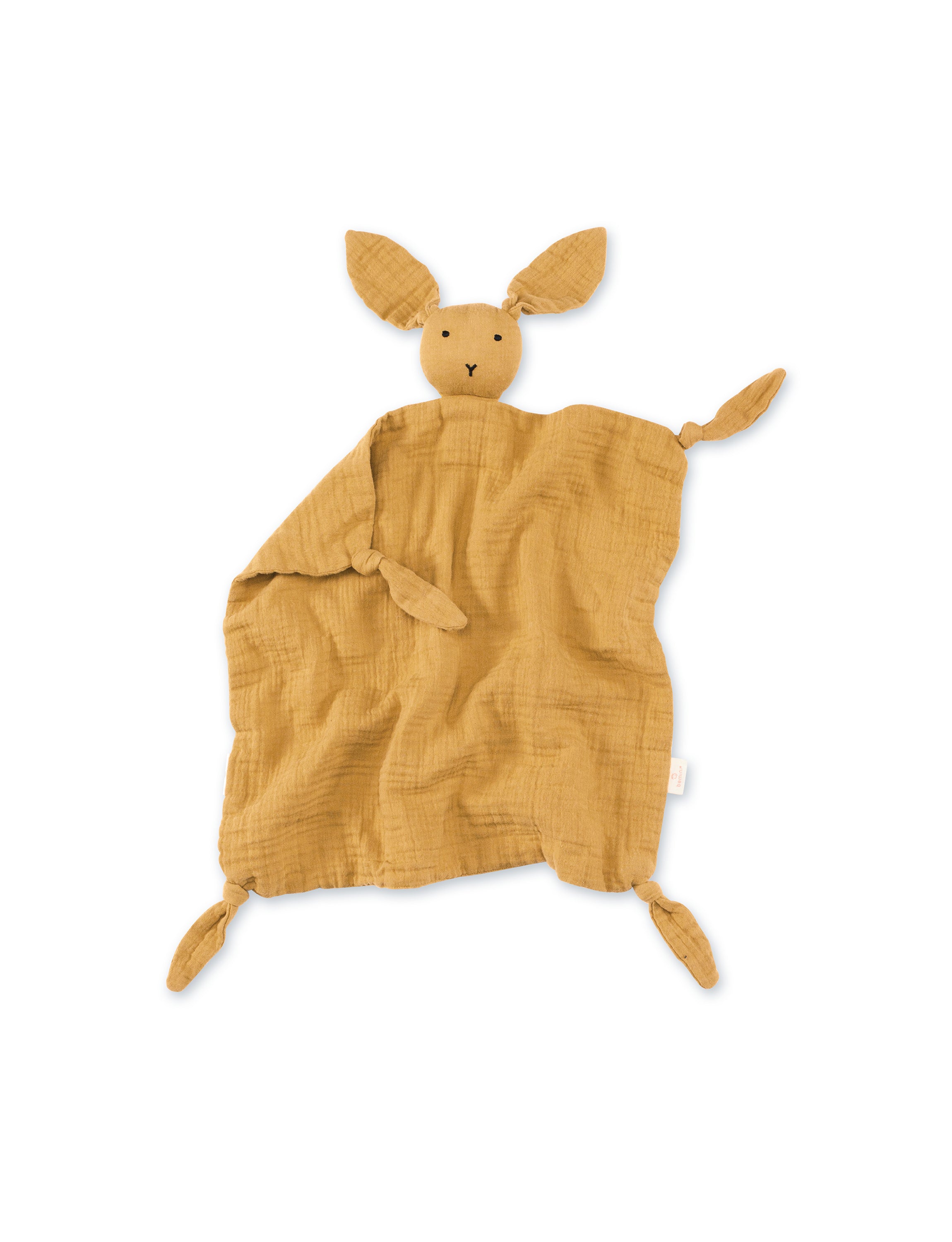 bemini-bunny-ocre-doudou-lapin-ultra-c-lin-avec-attache-t-tine-d-s-la-naissance image 2