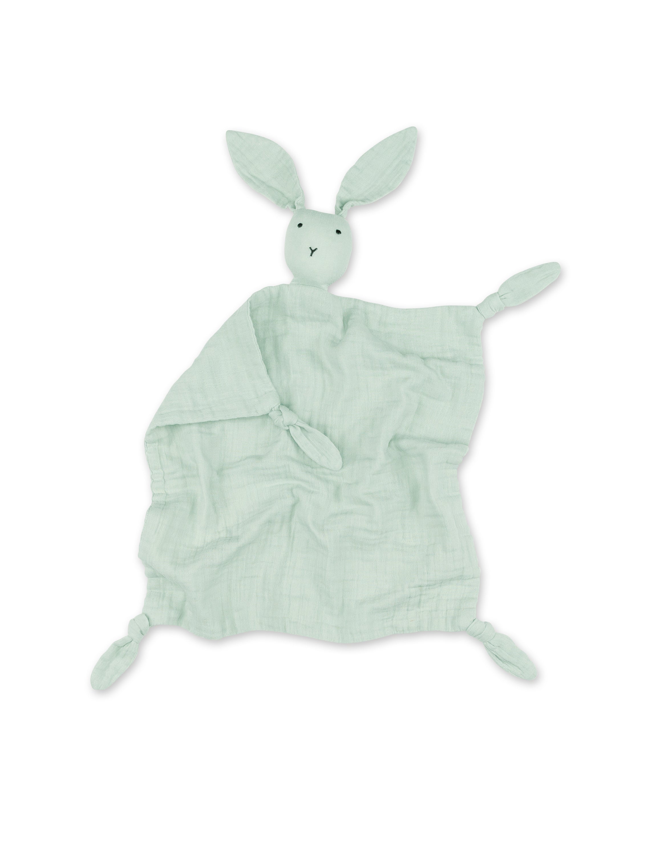 bemini-bunny-celadon-doudou-lapin-d-s-la-naissance-avec-attache-t-tine image 2