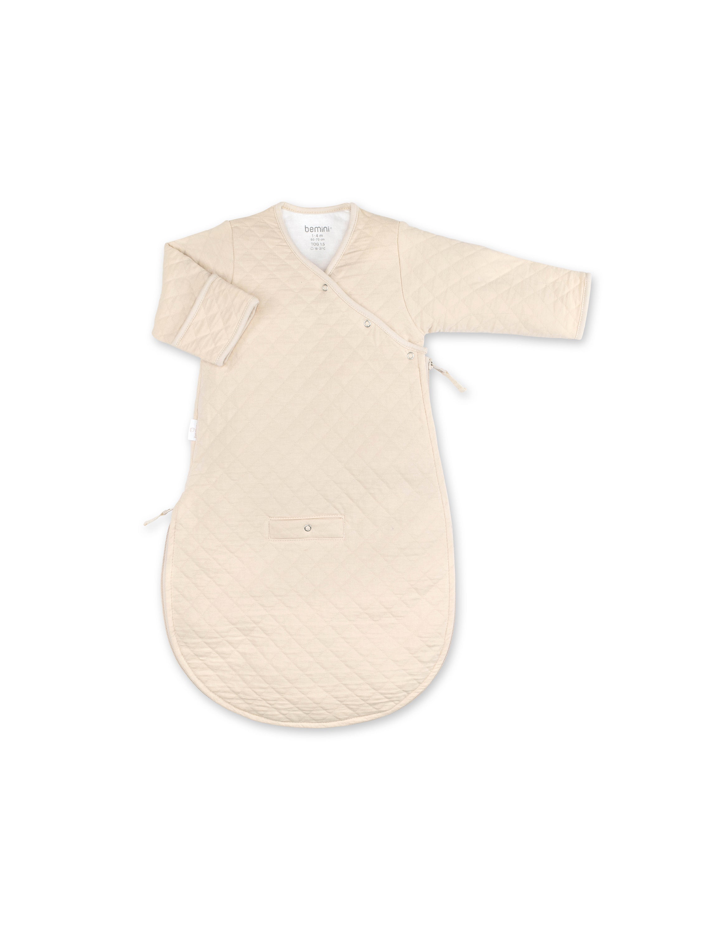 bemini-magic-bag-1-4m-cream-gigoteuse-naissance-jersey-de-coton-ouatin-tog-1-5-5 image 2