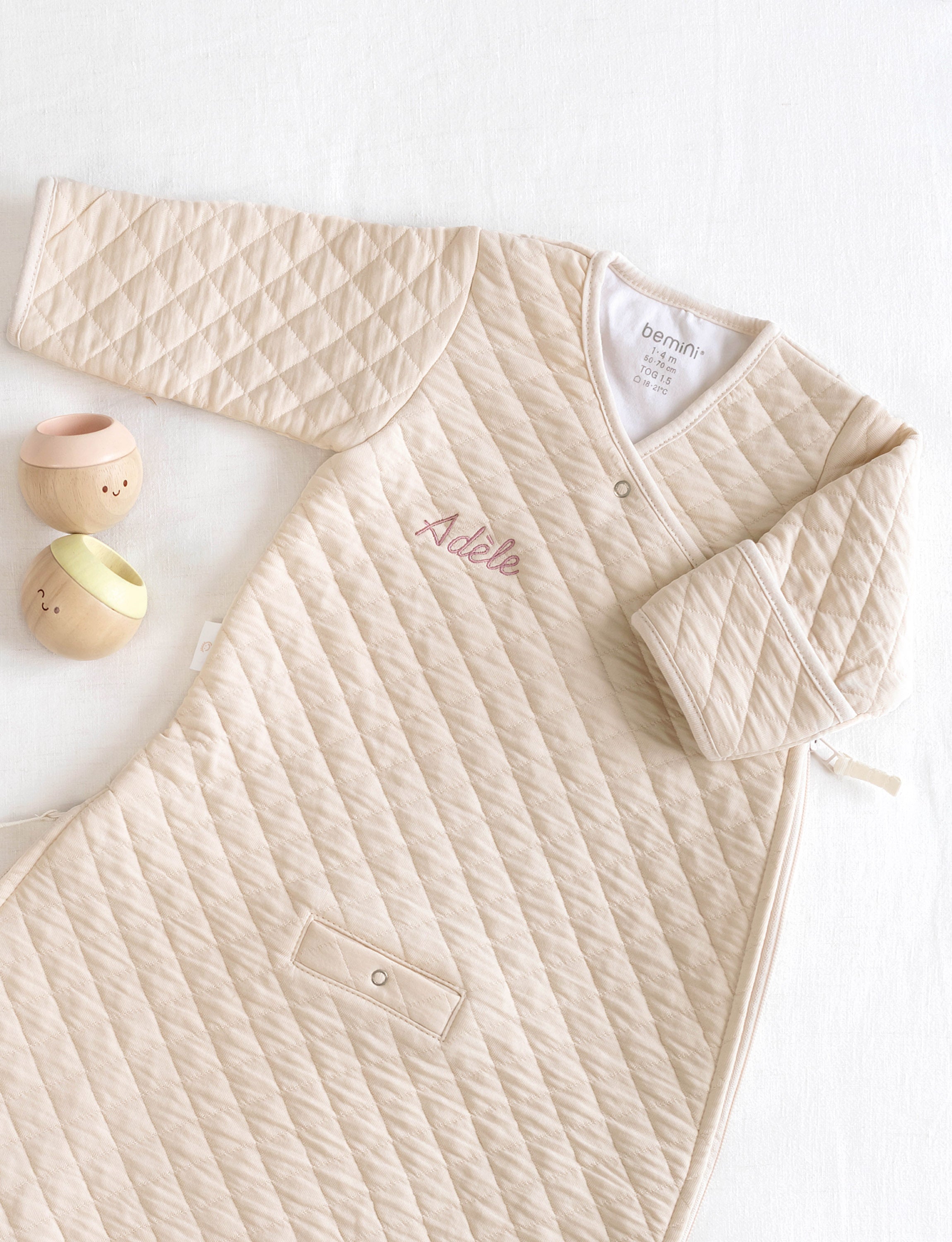 bemini-magic-bag-1-4m-cream-gigoteuse-naissance-jersey-de-coton-ouatin-tog-1-5-5 image 5