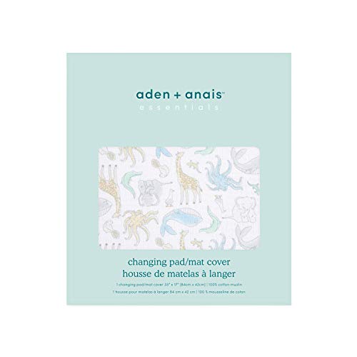 aden-anais-essentials-housse-de-matelas-langer-mousseline-100-coton-84x43-cm-imp image 7
