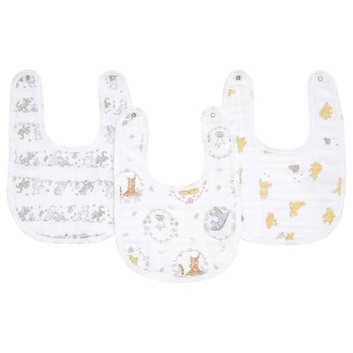 aden-anais-essentials-pack-de-3-bavoirs-boutons-pression-b-b-en-mousseline-100-c-2 image 7
