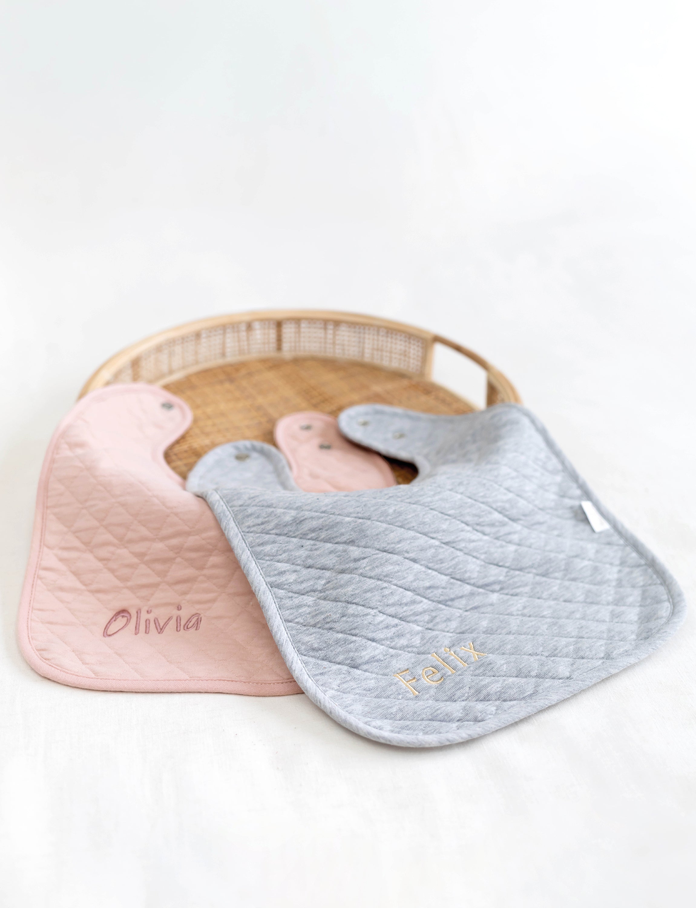 bemini-bavoir-waterproof-mix-grey-bavoir-tanche-unisexe-r-glable-d-s-la-naissanc image 3