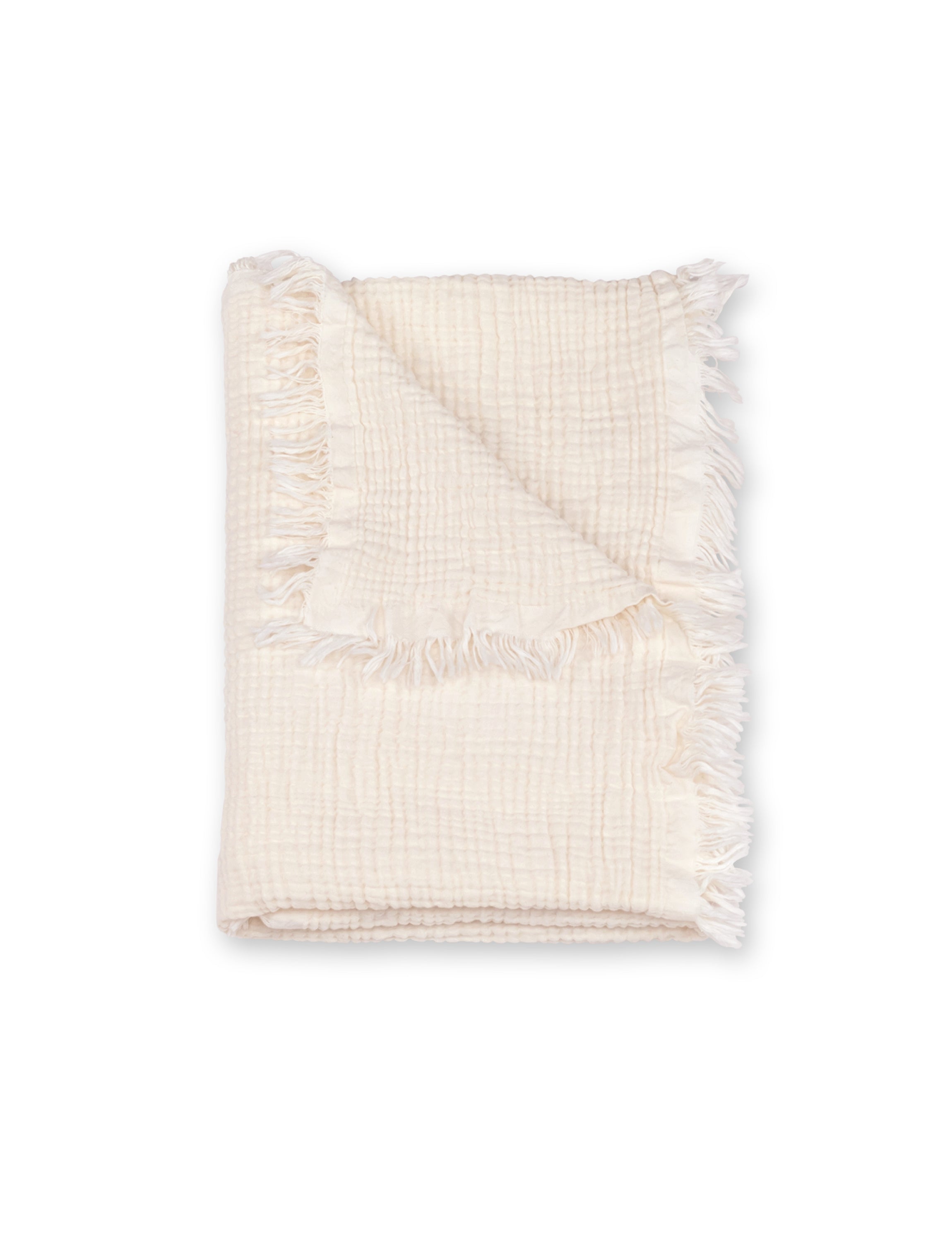bemini-ecru-couverture-swaddle-100-coton-tog-1-bords-frang-s-d-s-la-naissance image 2
