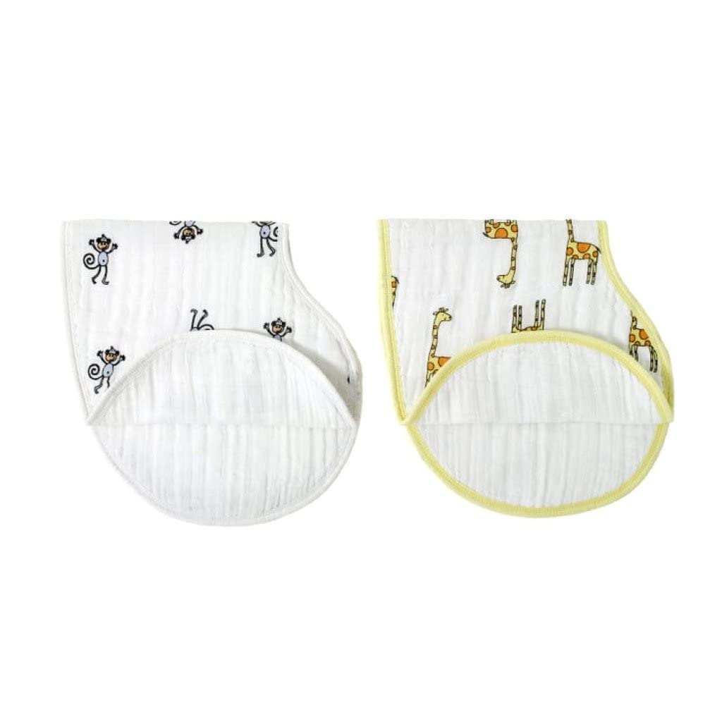 aden-anais-burpy-baby-bib-pack-de-2-bavoirs-ponges-multi-usages-en-mousseline-10 image 5