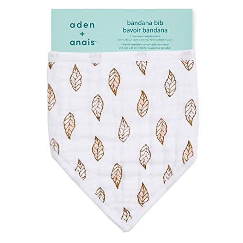 aden-anais-bavoir-bandana-b-b-en-mousseline-100-coton-boutons-r-glables-0-36-moi image 6
