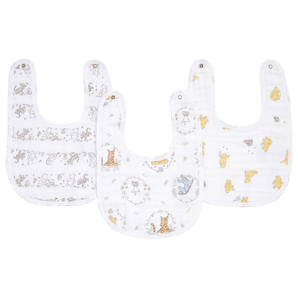 aden-anais-essentials-pack-de-3-bavoirs-boutons-pression-b-b-en-mousseline-100-c-2 image 3