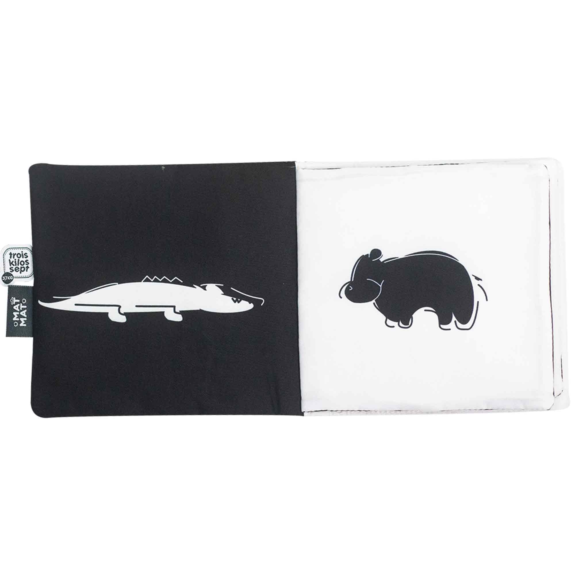 trois-kilos-sept-livre-d-veil-noir-et-blanc-en-tissu-b-b-th-me-savane-15x15-cm-n image 3