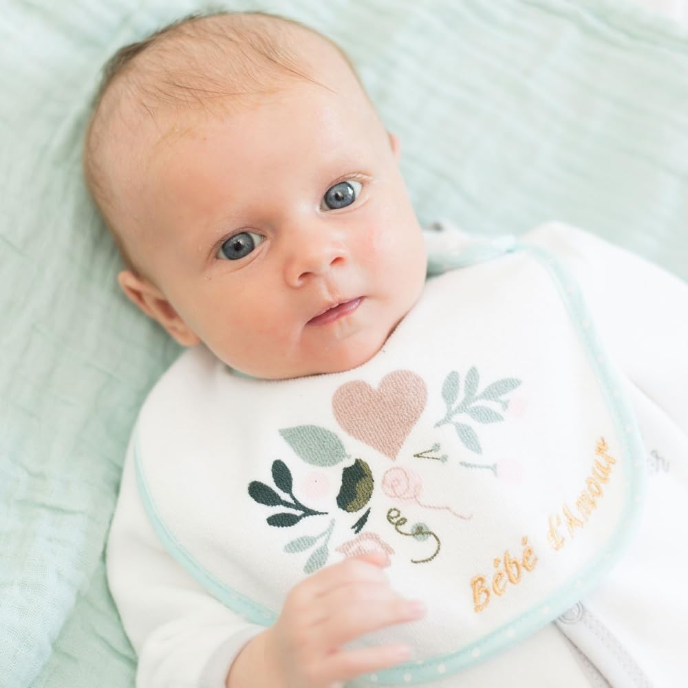 trois-kilos-sept-lot-de-7-bavoirs-naissance-b-b-imperm-ables-motif-b-b-heureux-g image 2