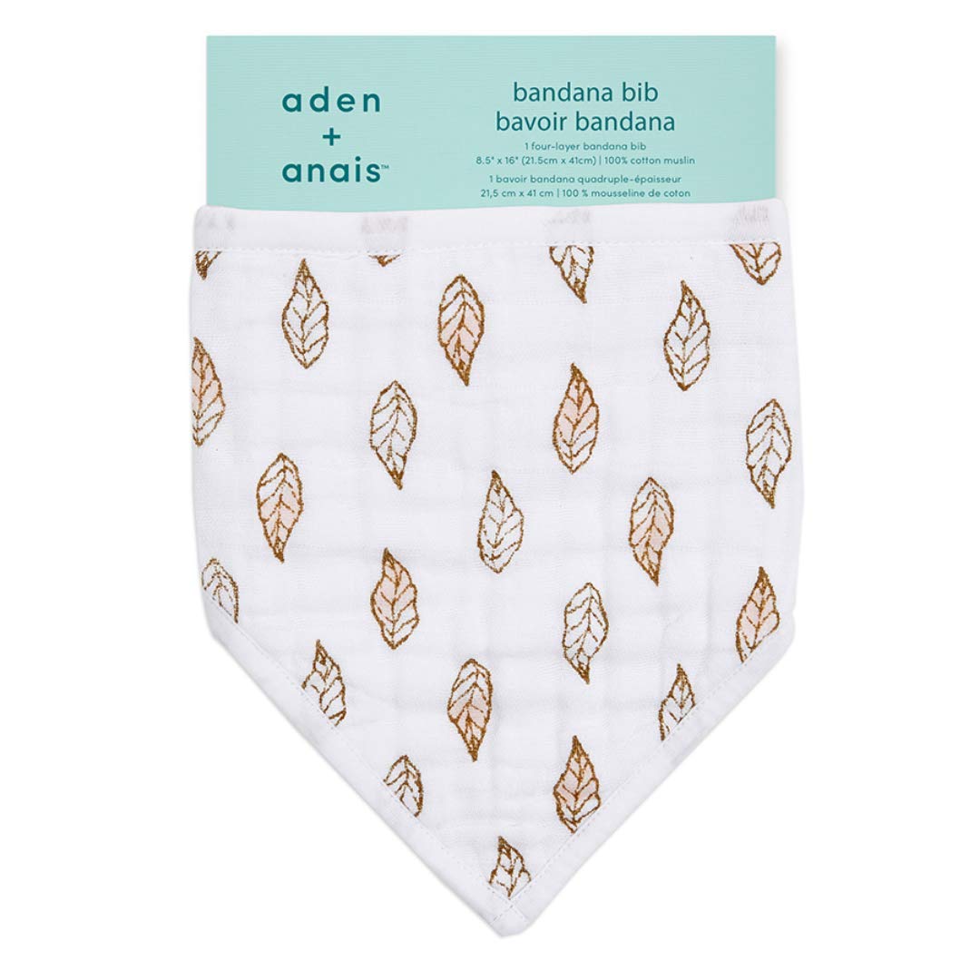 aden-anais-bavoir-bandana-b-b-en-mousseline-100-coton-boutons-r-glables-0-36-moi image 2