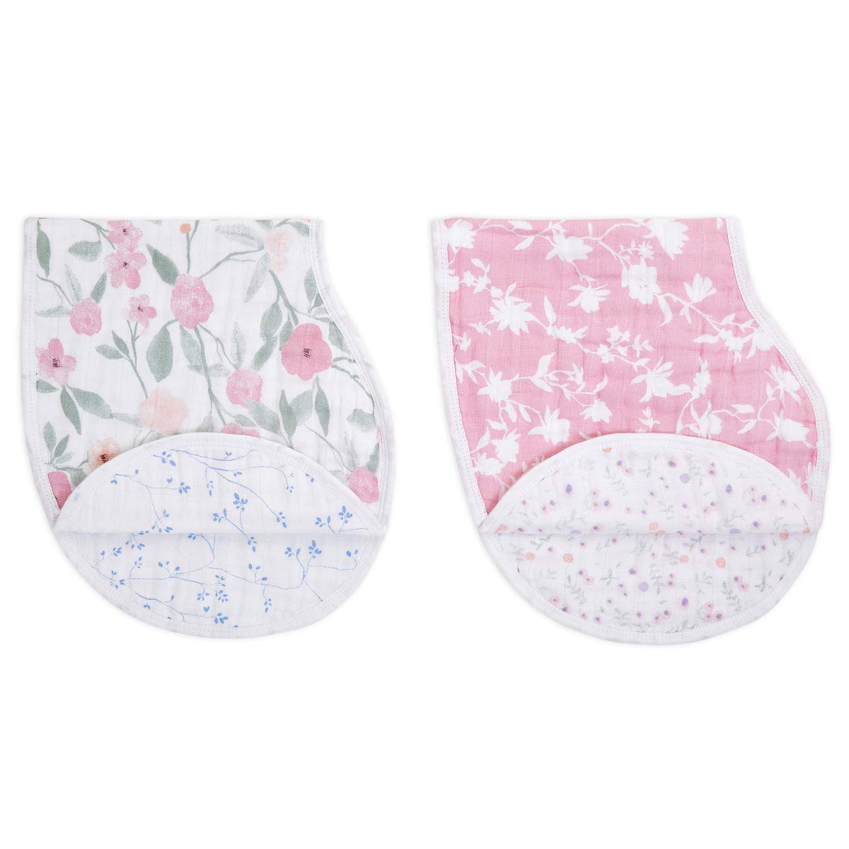 aden-anais-bavoirs-d-paule-burpy-bib-lot-de-2-mousseline-100-coton-57x28-cm-impr image 1