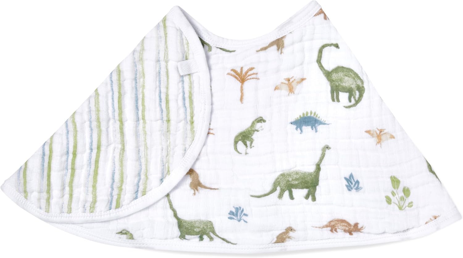 aden-anais-lot-de-2-bavoirs-d-paule-burpy-bib-en-mousseline-100-coton-57-x-28-cm image 6
