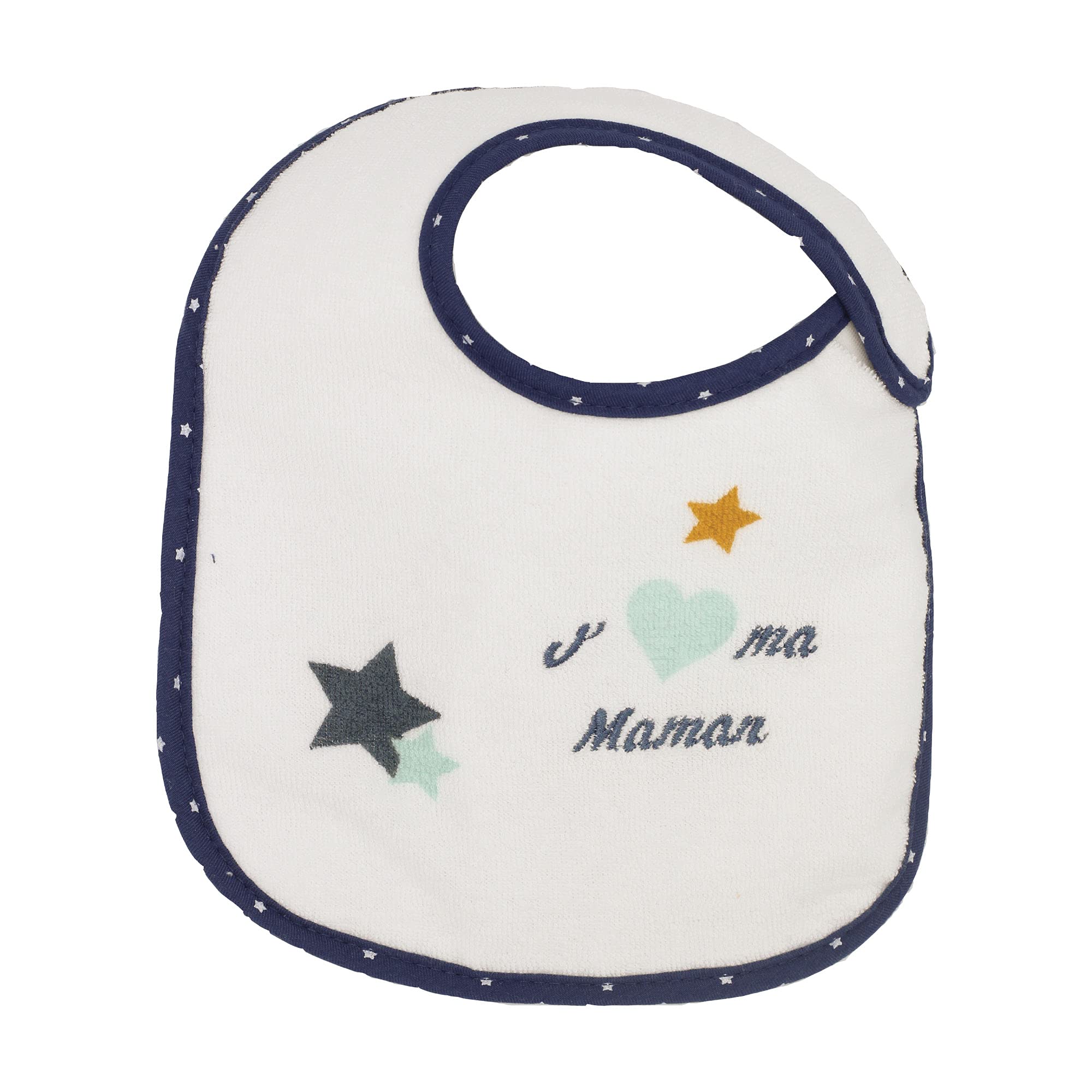trois-kilos-sept-lot-de-7-bavoirs-naissance-imperm-ables-motifs-b-b-d-amour-bleu image 3