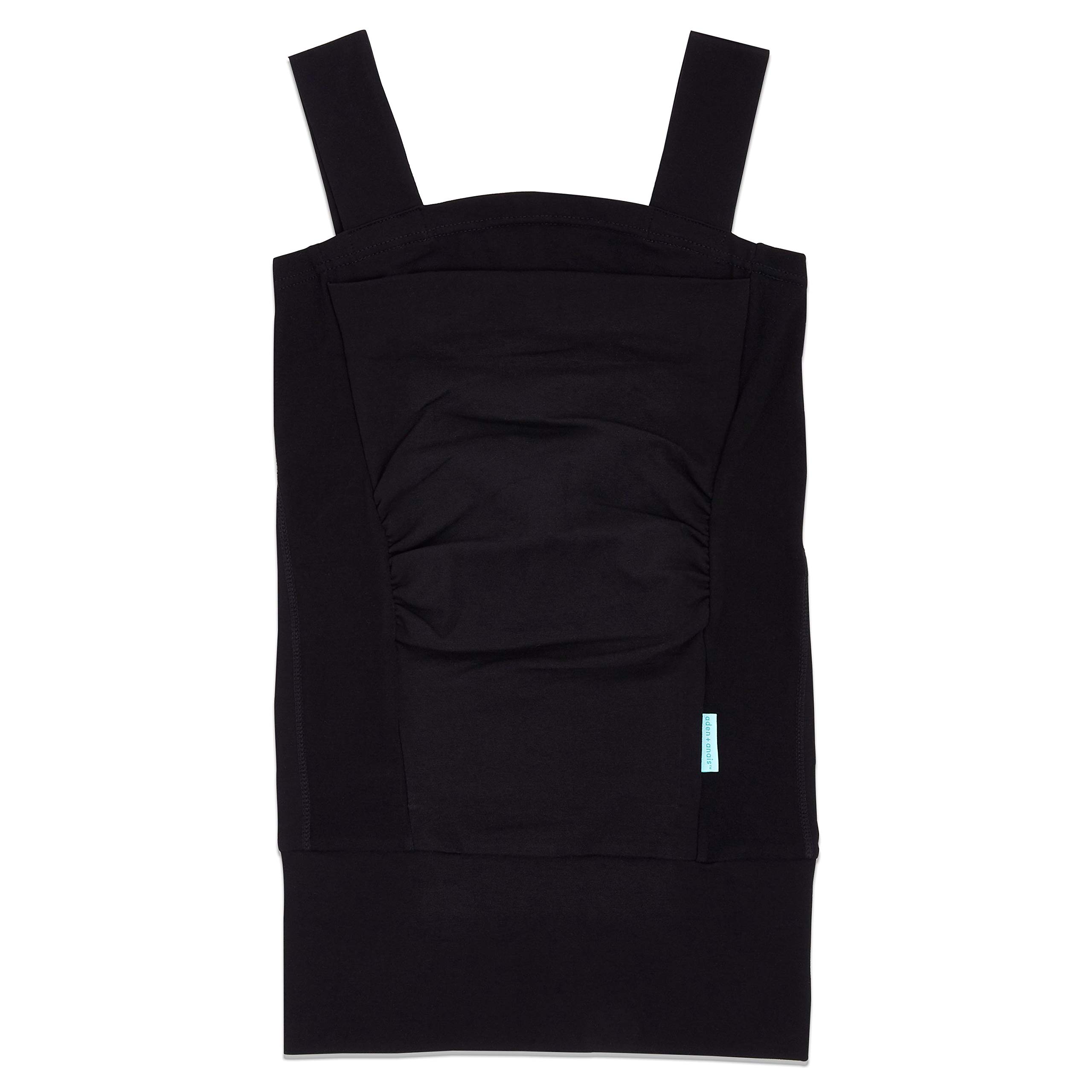 aden-anais-top-peau-peau-de-portage-b-b-noir-coton-lasthanne-avec-poche-int-gr-e image 1