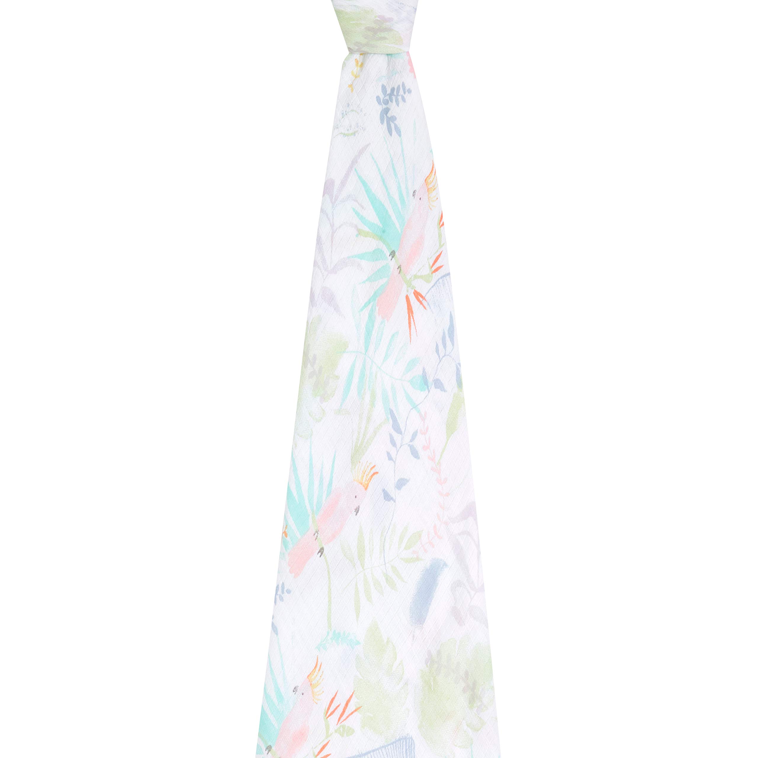 aden-anais-essentials-maxi-lange-b-b-mousseline-100-coton-112x112-cm-imprim-trop image 2