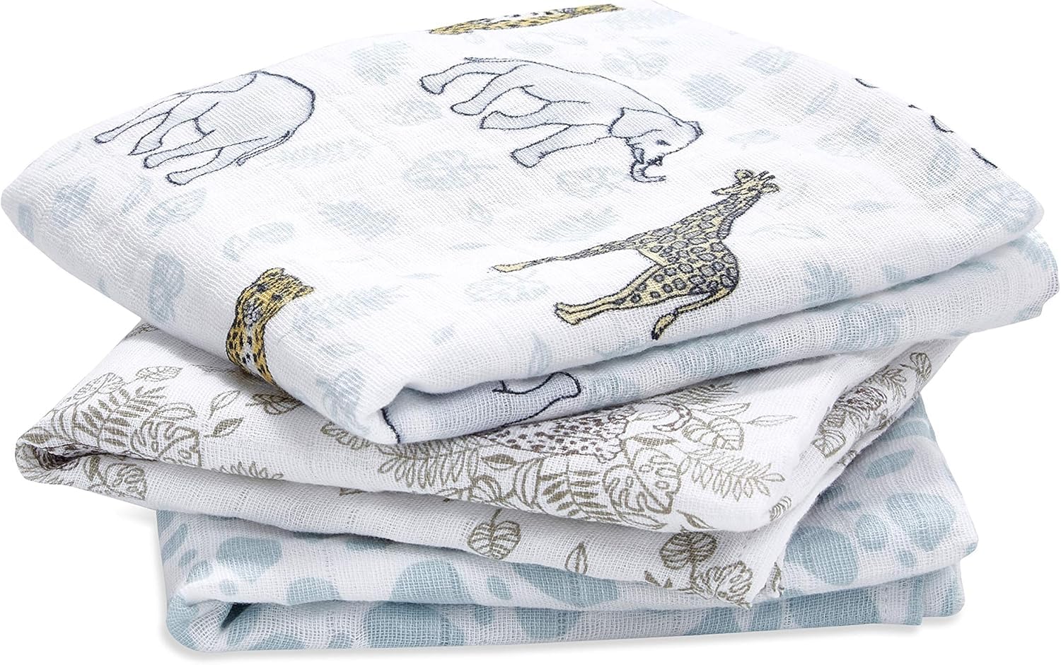 aden-anais-musy-langes-b-b-lot-de-3-mousseline-100-coton-pr-lav-e-absorbants-et- image 5