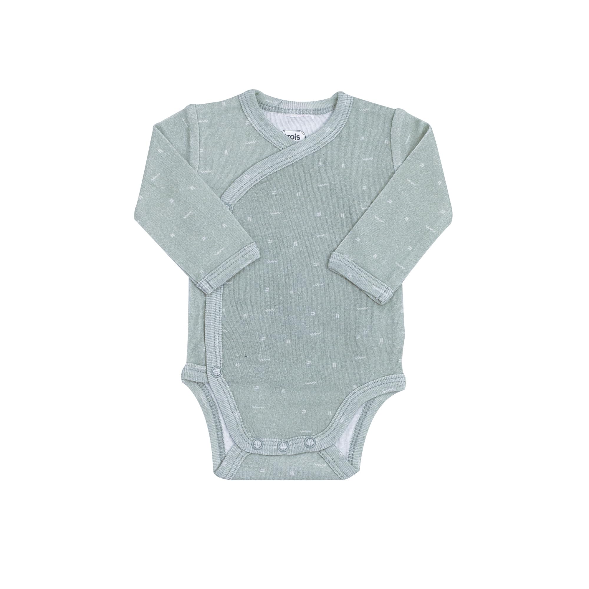 trois-kilos-sept-kit-naissance-b-b-unisexe-5-pi-ces-pyjama-body-bonnet-chaussons image 4