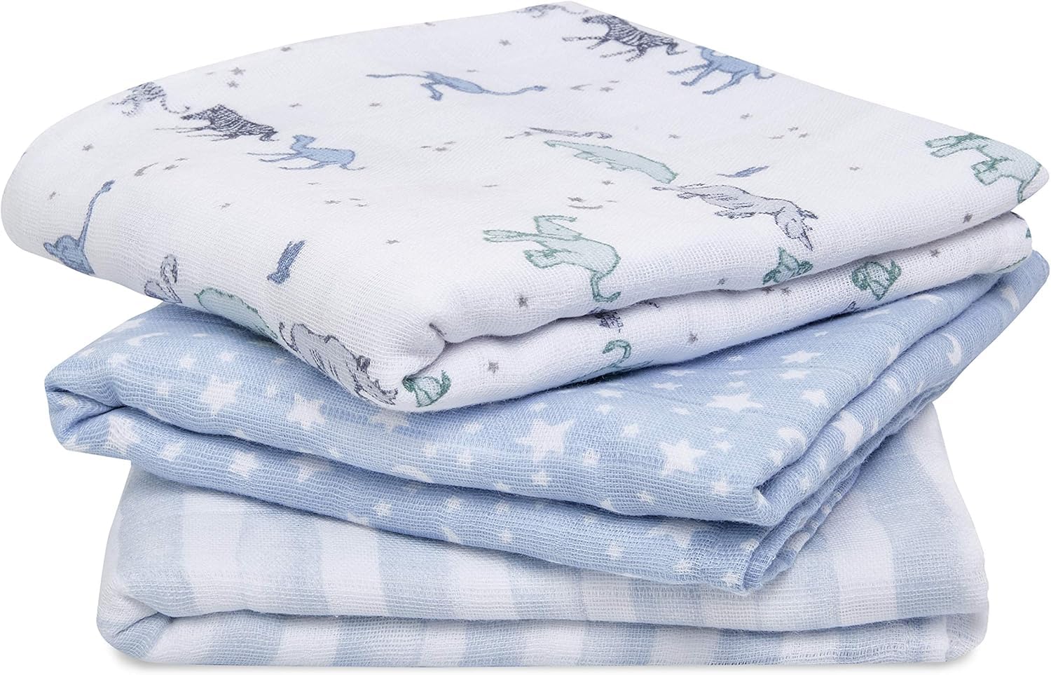 aden-anais-musy-langes-b-b-lot-de-3-mousseline-100-coton-pr-lav-e-absorbants-et- image 6