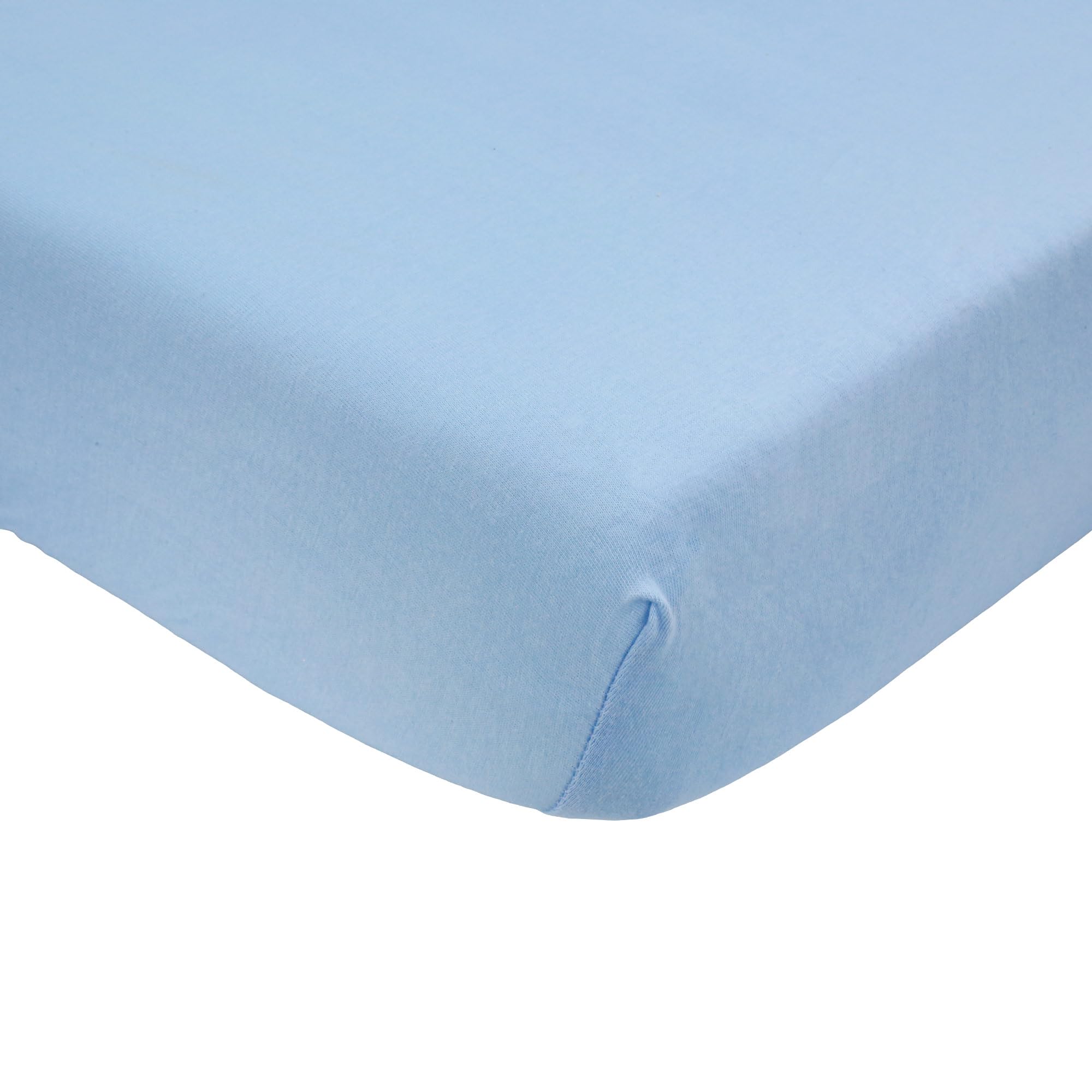 trois-kilos-sept-drap-housse-b-b-bleu-ciel-100-coton-130g-oeko-tex-jersey-extens image 1