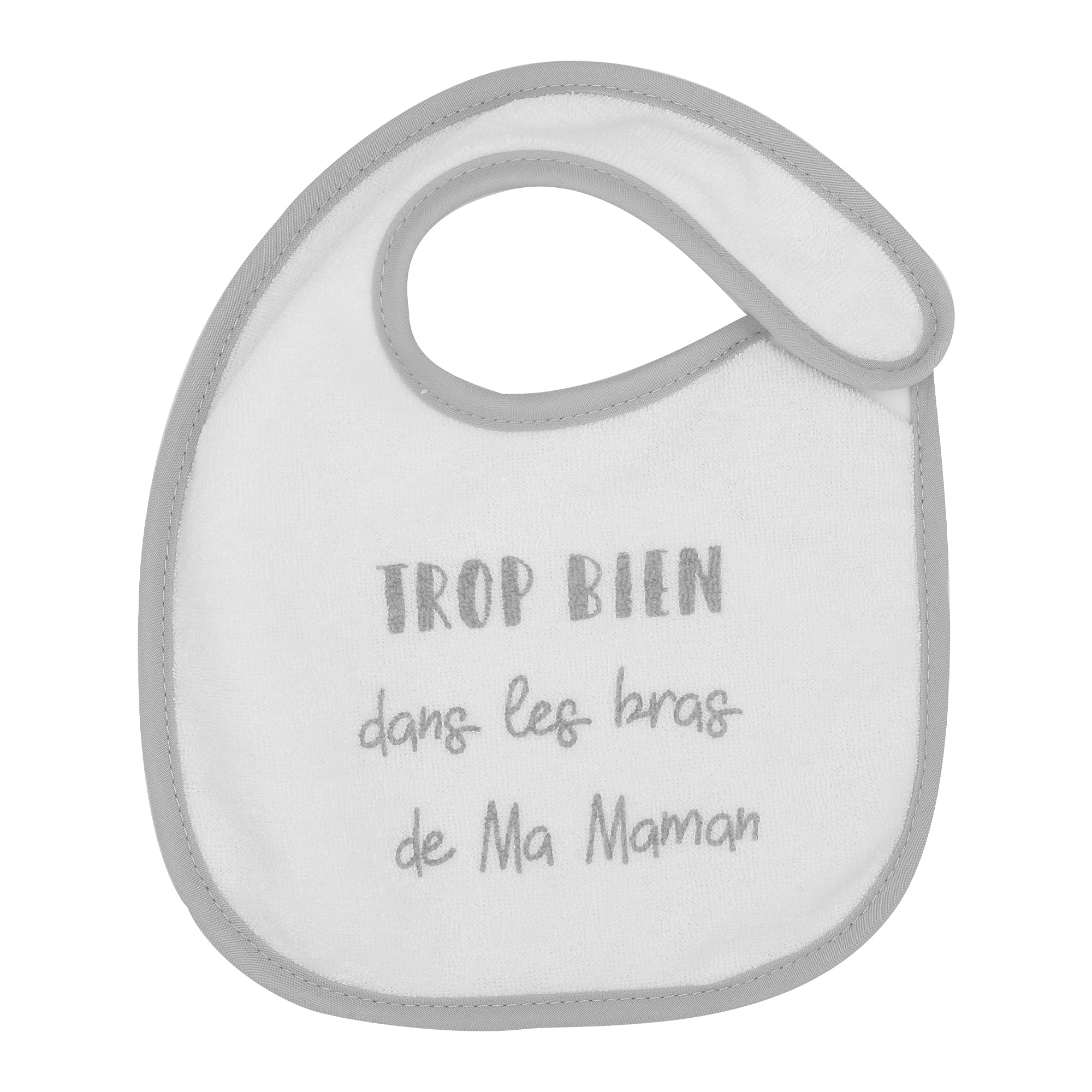 trois-kilos-sept-lot-de-7-bavoirs-naissance-imperm-ables-motifs-b-b-heureux-gris image 5