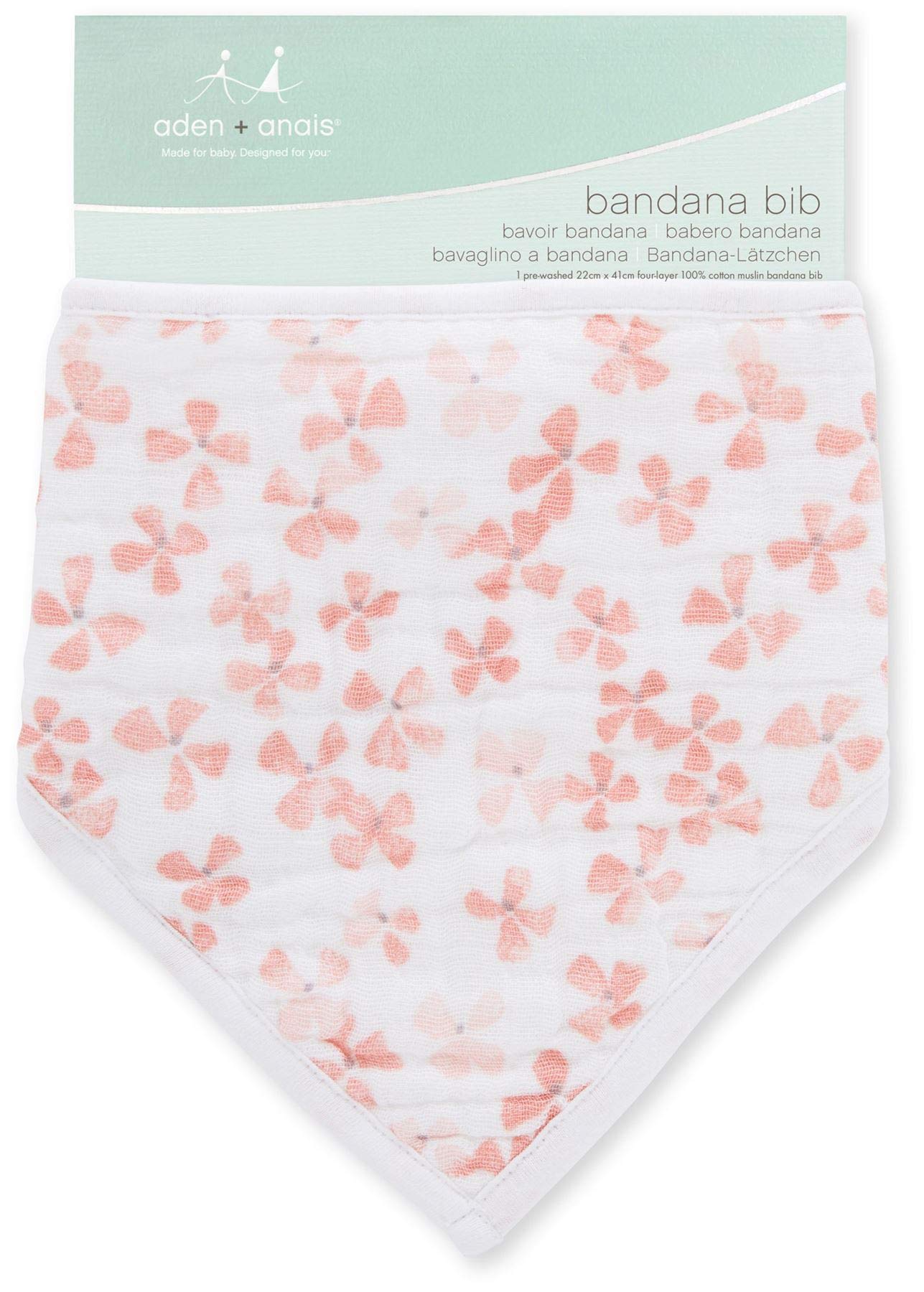 aden-anais-bavoir-bandana-b-b-4-paisseurs-mousseline-100-coton-boutons-pression- image 2