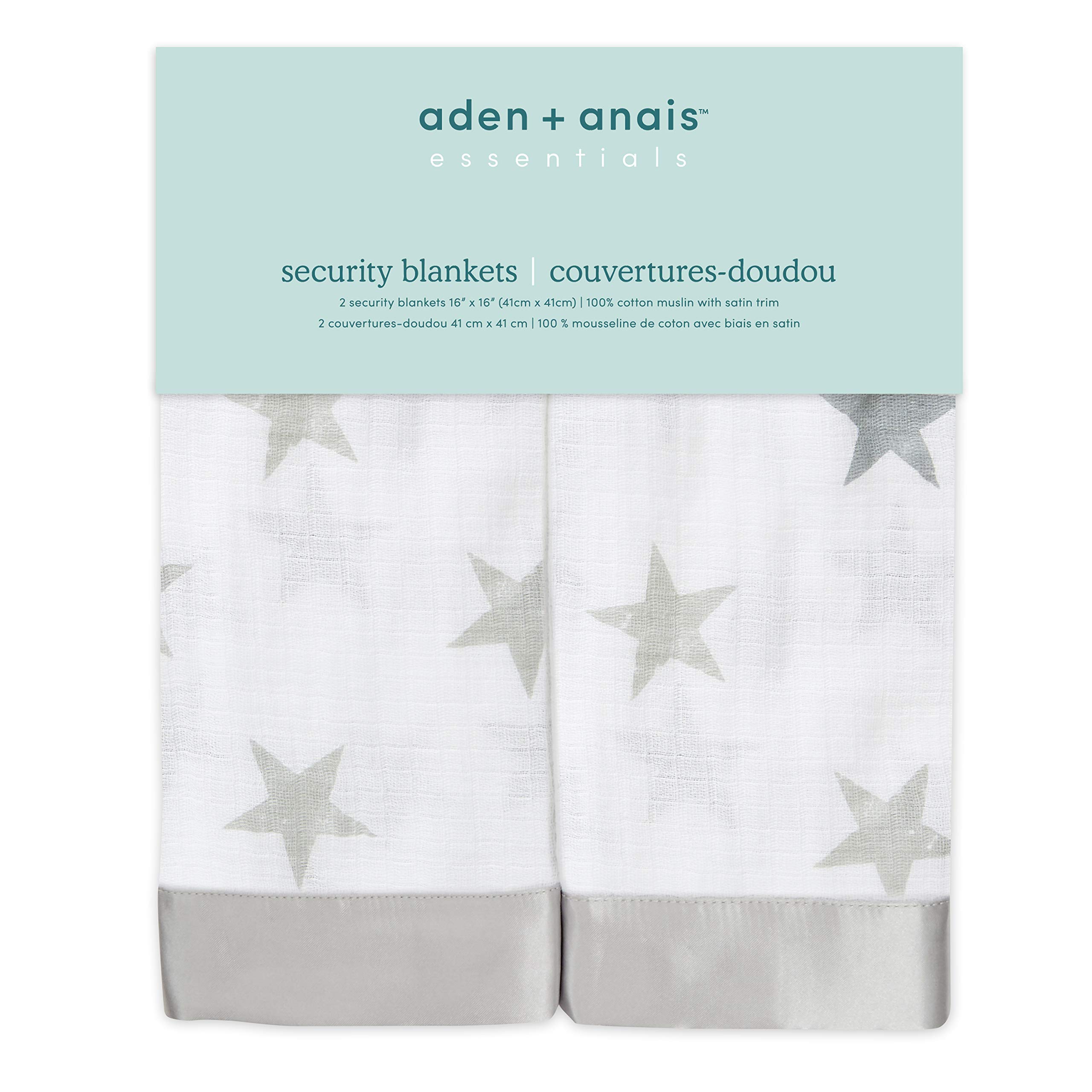 aden-anais-essentials-pack-de-2-couvertures-doudous-en-mousseline-de-coton-impri image 2