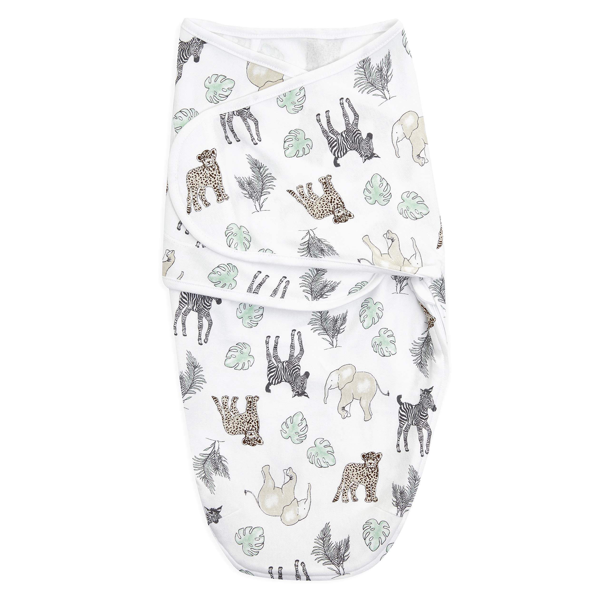 aden-anais-essentials-lot-de-3-langes-d-emmaillotage-wrap-0-3-mois-100-coton-fer image 3