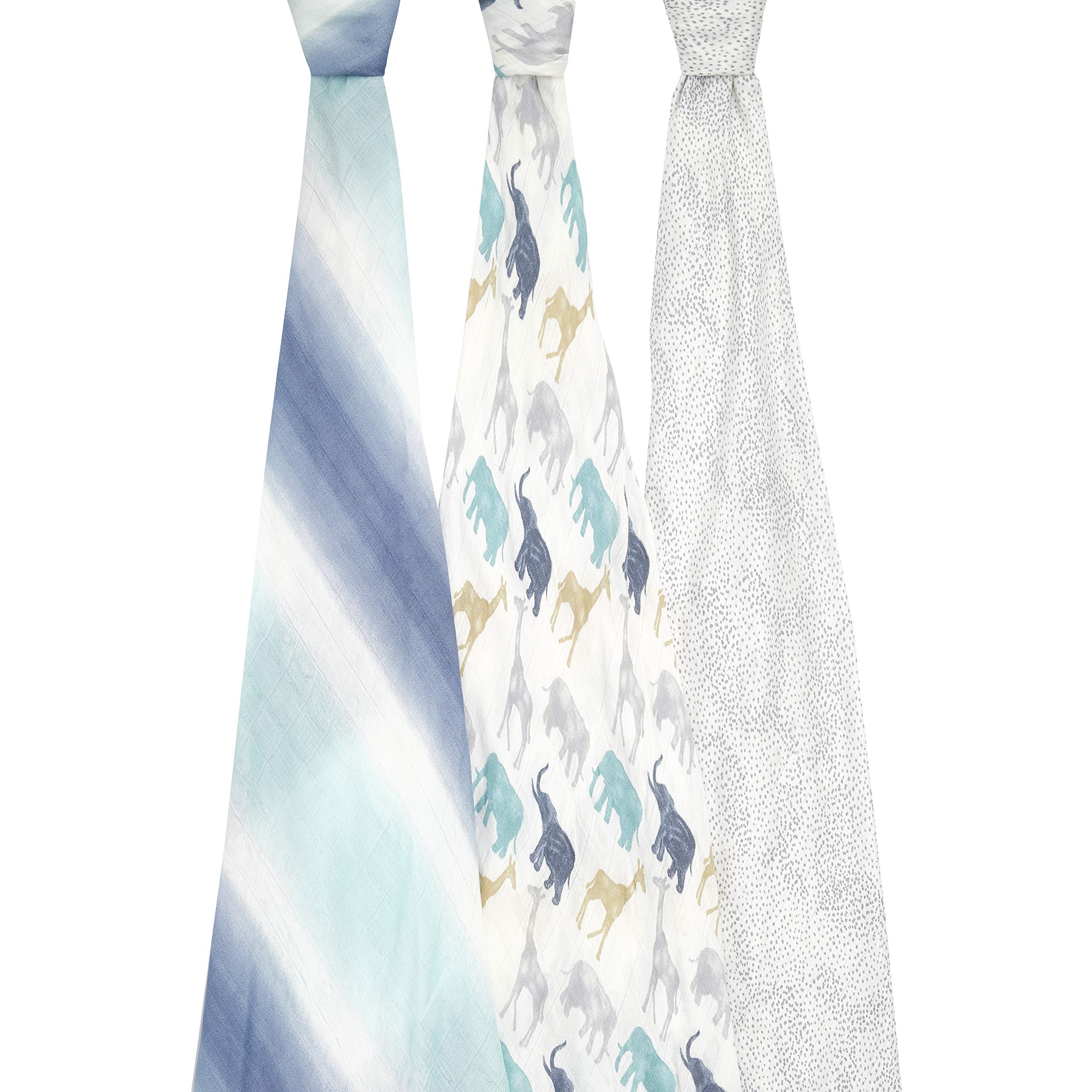 aden-anais-silky-soft-lot-de-3-maxi-langes-en-viscose-de-bambou-120-x-120-cm-ult image 2