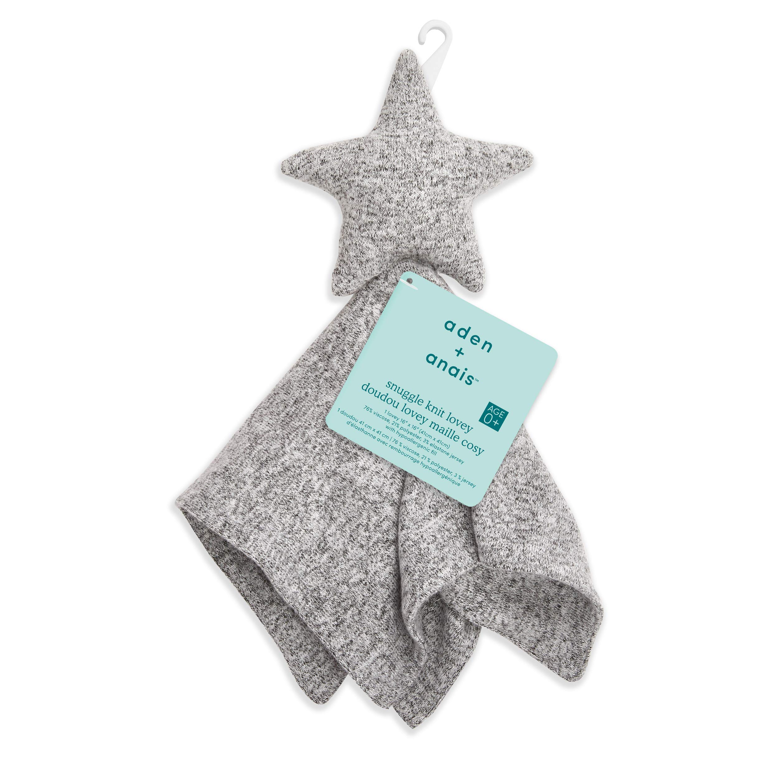 aden-anais-doudou-lovey-toile-maille-cosy-viscose-et-lasthanne-gris-41x41-cm-d-s image 2