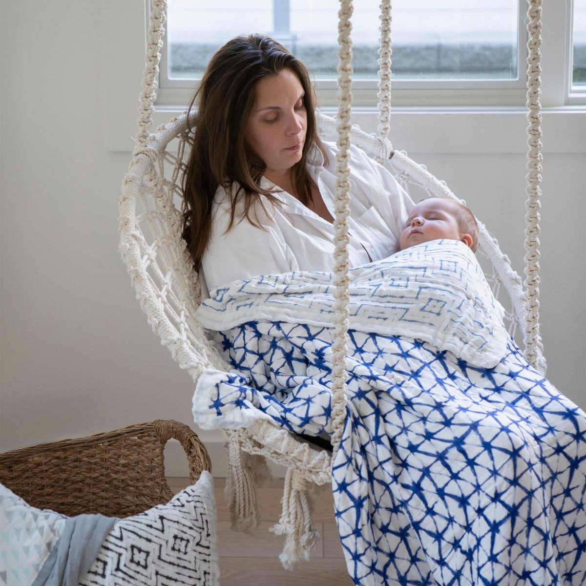 aden-anais-boutique-silky-soft-muslin-dream-blanket-couverture-b-b-en-viscose-de image 3