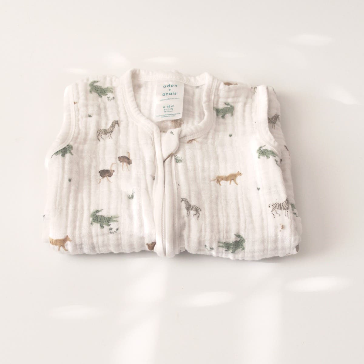 aden-anais-organic-gigoteuse-coton-bio-mousseline-tog-1-0-coupe-extra-longue-zip image 3