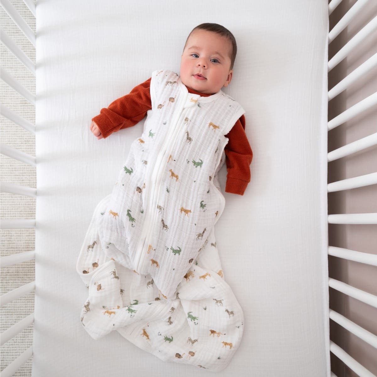 aden-anais-organic-gigoteuse-coton-bio-mousseline-tog-1-0-coupe-extra-longue-zip image 2