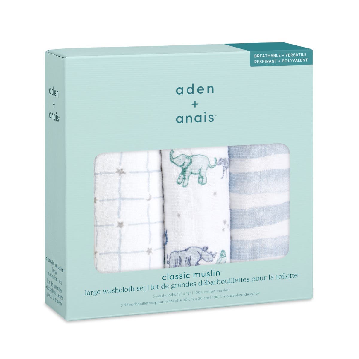 aden-anais-boutique-washcloths-coton-mousseline-100-oversize-3-pack-awcc30009 image 4